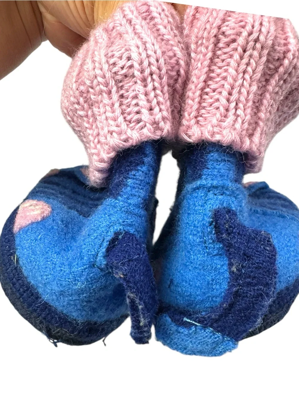 Garnet Hill Kids Cat Boiled Wool Slippers by Haflinger sz 2